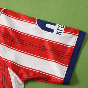 Maglia Atlético De Madrid Home 26/27 Uomo Rosso e Bianco a strisce verticali | Maglia da Calcio