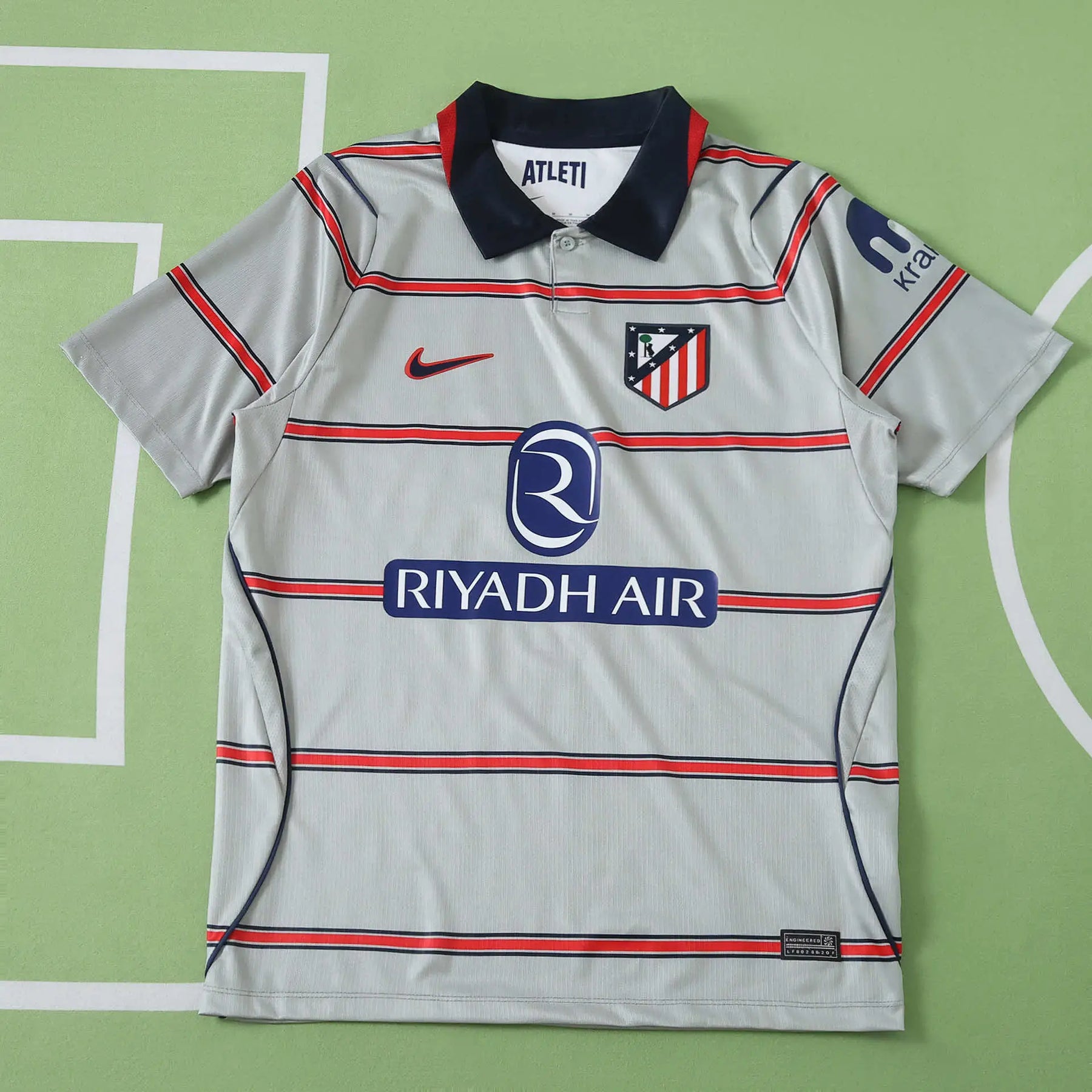 Maglia Atlético De Madrid Third 26/27 Uomo Grigio | Maglia da Calcio