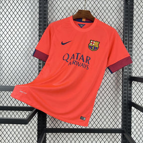 Maglia Barcelona Away 14/15 Retro Uomo Arancione | Maglia da Calcio