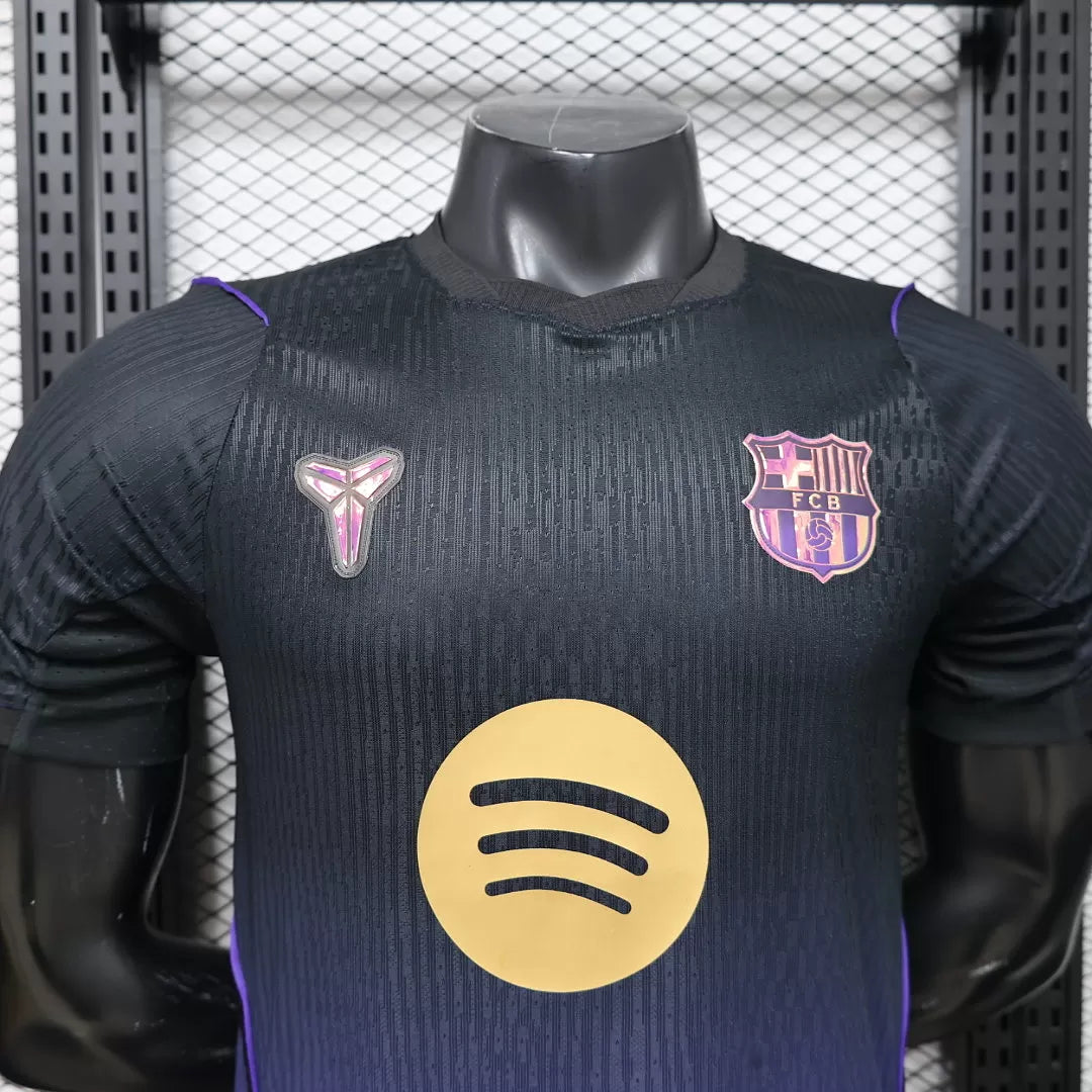 Maglia Barcelona Away 26/27 Player Uomo Nero/Viola Sfumato | Maglia da Calcio