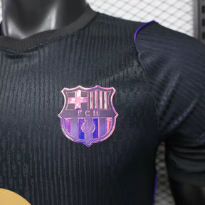 Maglia Barcelona Away 26/27 Player Uomo Nero/Viola Sfumato | Maglia da Calcio