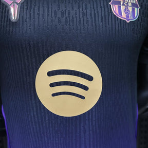 Maglia Barcelona Away 26/27 Player Uomo Nero/Viola Sfumato | Maglia da Calcio