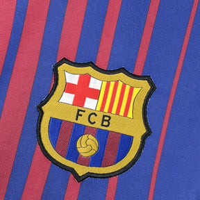 Maglia Barcelona Home 17/18 Retro Uomo Blu e Granata | Maglia da Calcio