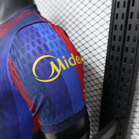 Maglia Barcelona Home 26/27 Player Uomo Blu e Rosso Granata | Maglia da Calcio