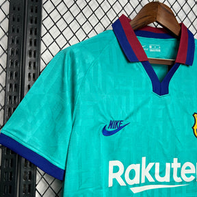 Maglia Barcelona Third 19/20 Retro Uomo Azzurro | Maglia da Calcio
