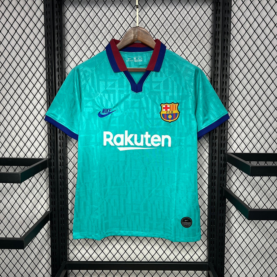 Maglia Barcelona Third 19/20 Retro Uomo Azzurro | Maglia da Calcio