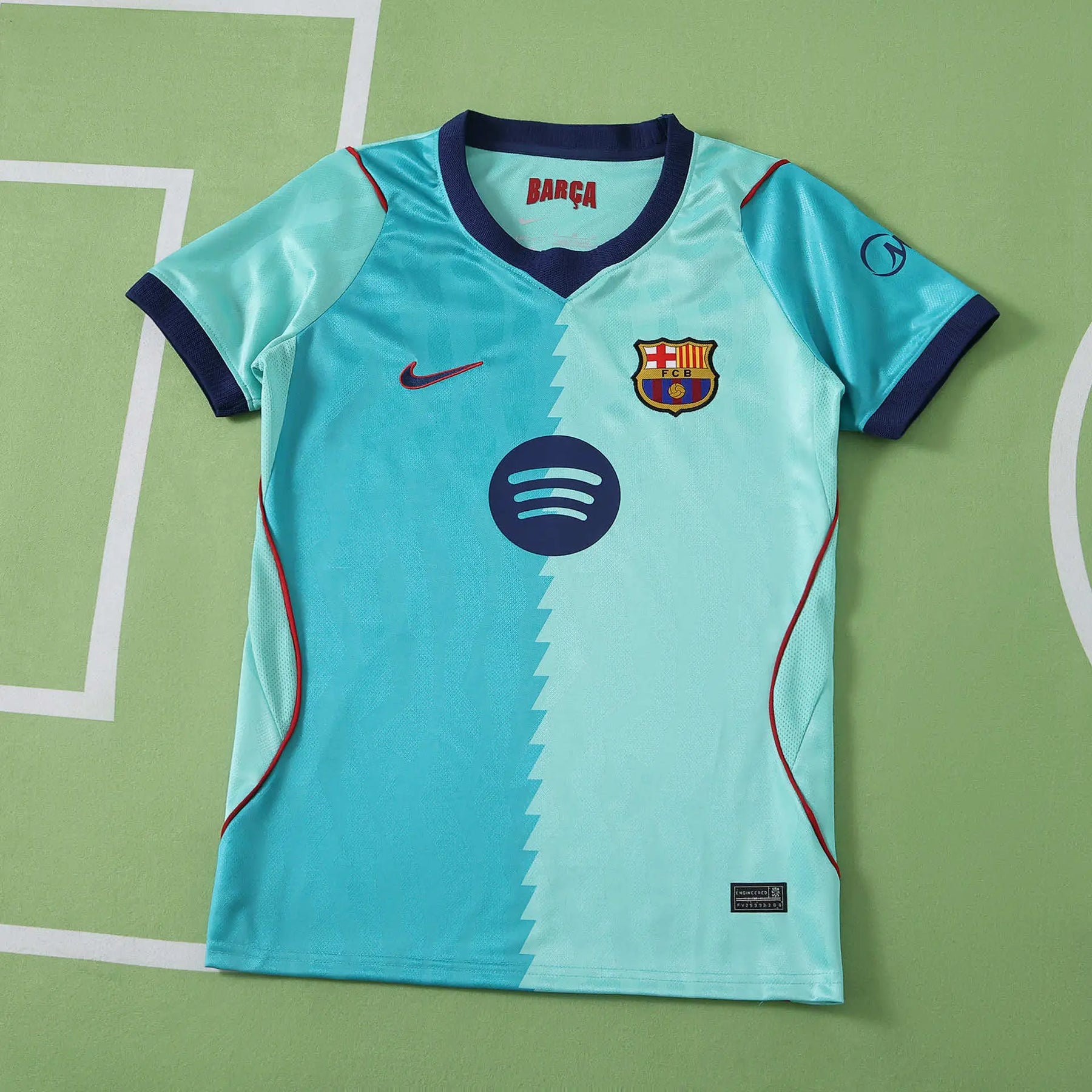 Maglia Barcelona Third 26/27 Donna Azzurro | Maglia da Calcio
