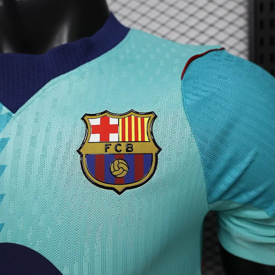 Maglia Barcelona Third 26/27 Player Uomo Azzurro | Maglia da Calcio
