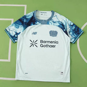 Maglia Bayer Leverkusen Away 26/27 Uomo Bianco e Blu | Maglia da Calcio