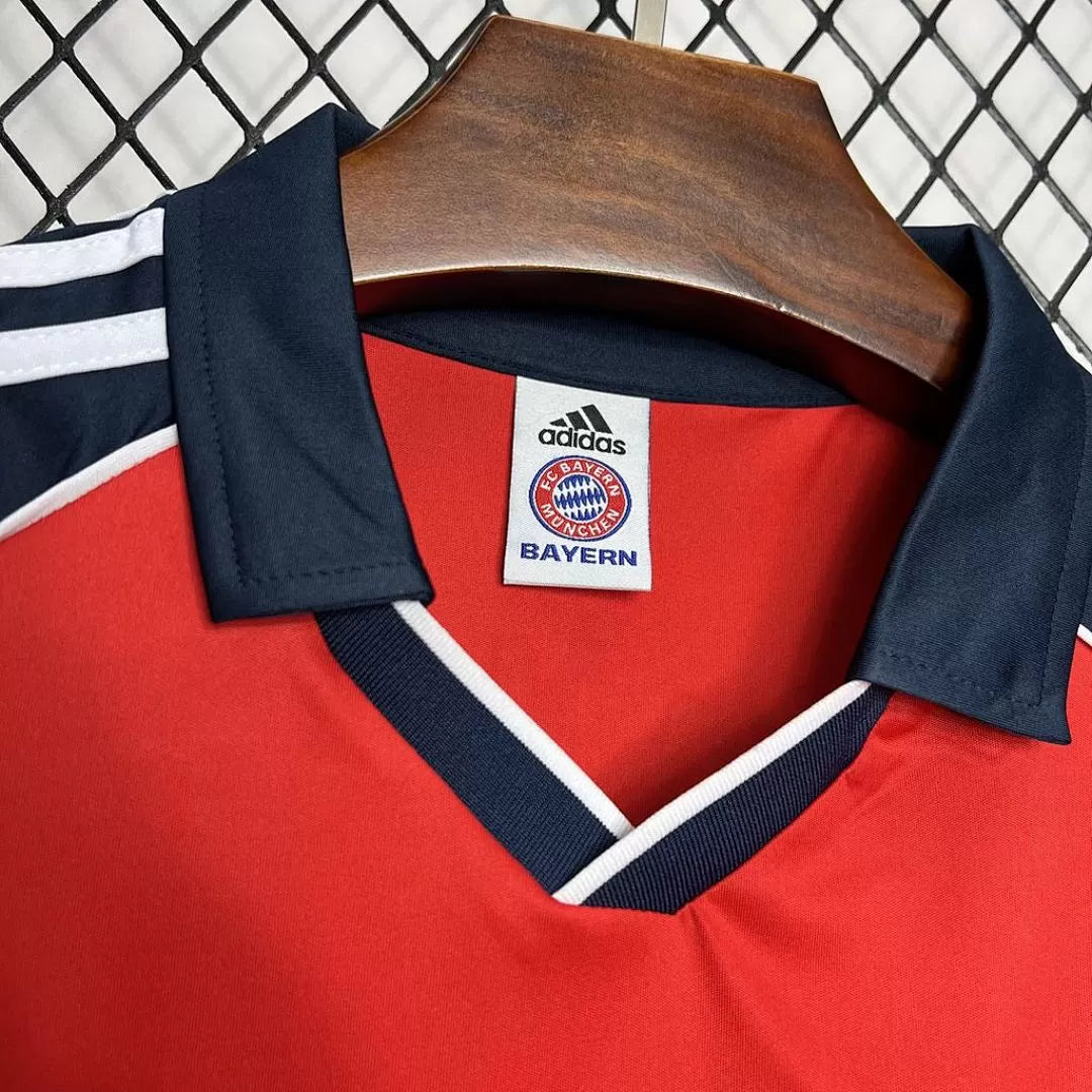 Maglia Bayern Munich Home 00/01 Retro Uomo Rosso | Maglia da Calcio