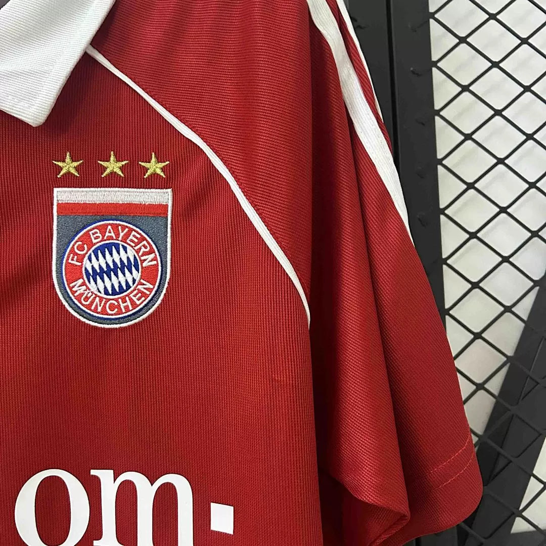 Maglia Bayern Munich Home 05/06 Retro Uomo Rosso | Maglia da Calcio