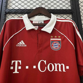 Maglia Bayern Munich Home 05/06 Retro Uomo Rosso | Maglia da Calcio