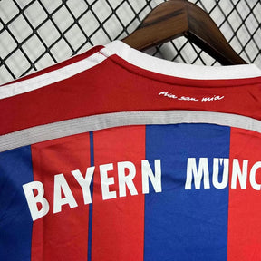 Maglia Bayern Munich Home 14/15 Retro Uomo Rosso e Blu | Maglia da Calcio