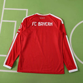 Maglia Bayern Munich Home 26/27 Manica Lunga Uomo Rosso | Maglia da Calcio