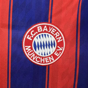 Maglia Bayern Munich Home 95/97 Retro Uomo Blu e Rosso | Maglia da Calcio