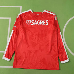 Maglia Benfica Home Manica Lunga 26/27 Uomo Rosso | Maglia da Calcio
