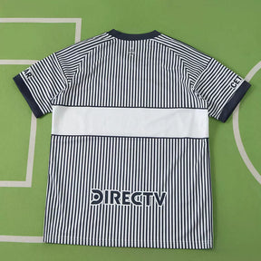 Maglia Boca Juniors Away 26/27 Uomo Bianco e Nero a righe verticali | Maglia da Calcio
