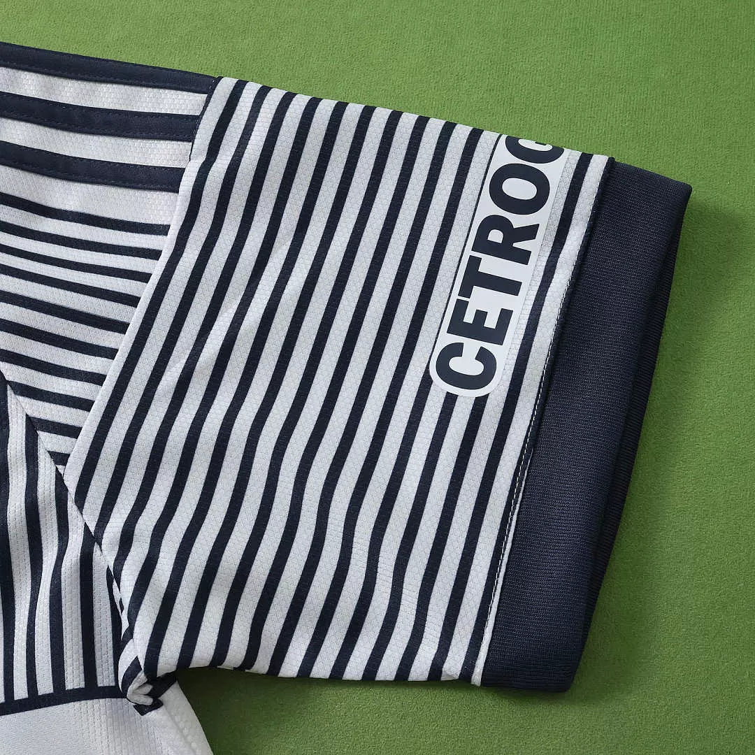 Maglia Boca Juniors Away 26/27 Uomo Bianco e Nero a righe verticali | Maglia da Calcio