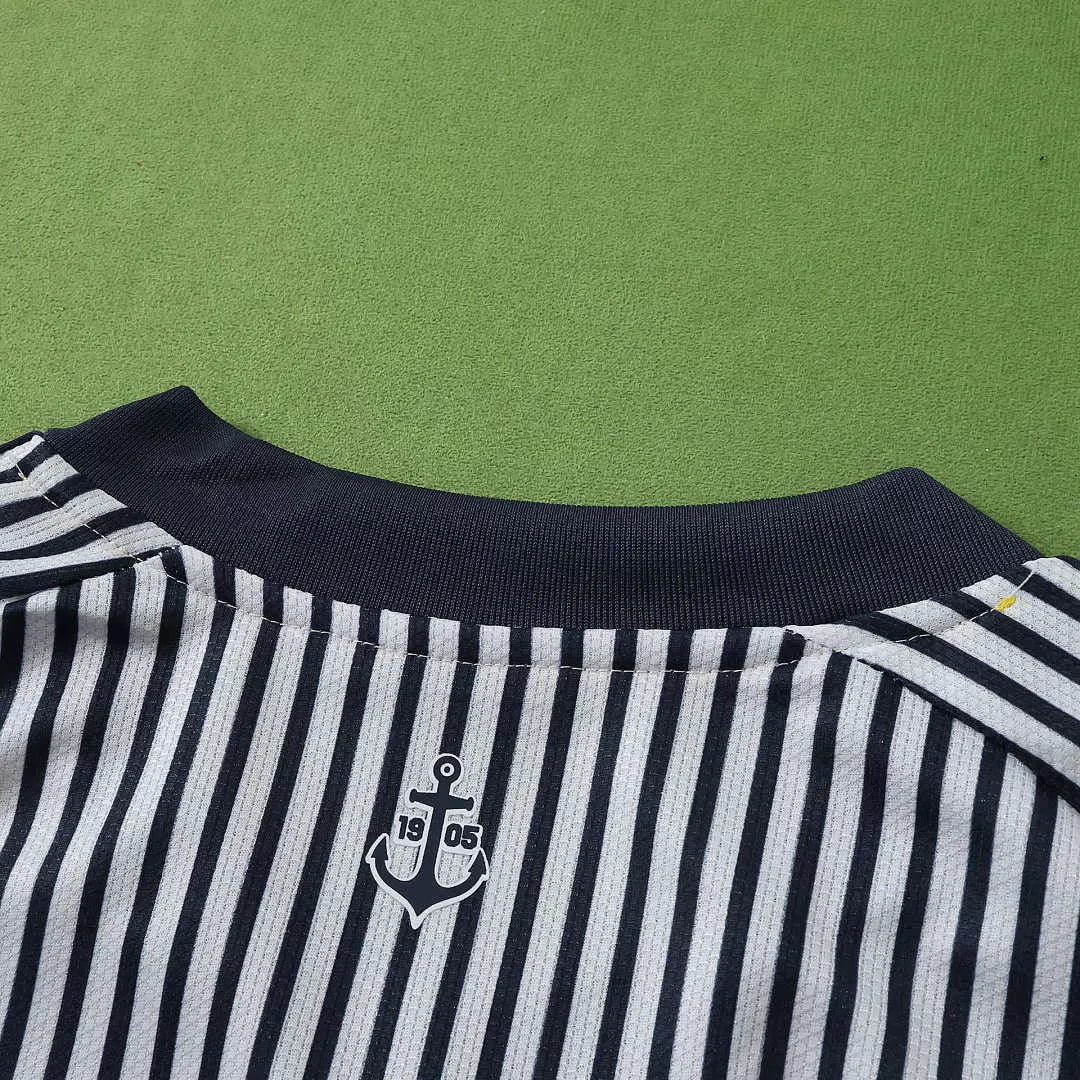 Maglia Boca Juniors Away 26/27 Uomo Bianco e Nero a righe verticali | Maglia da Calcio