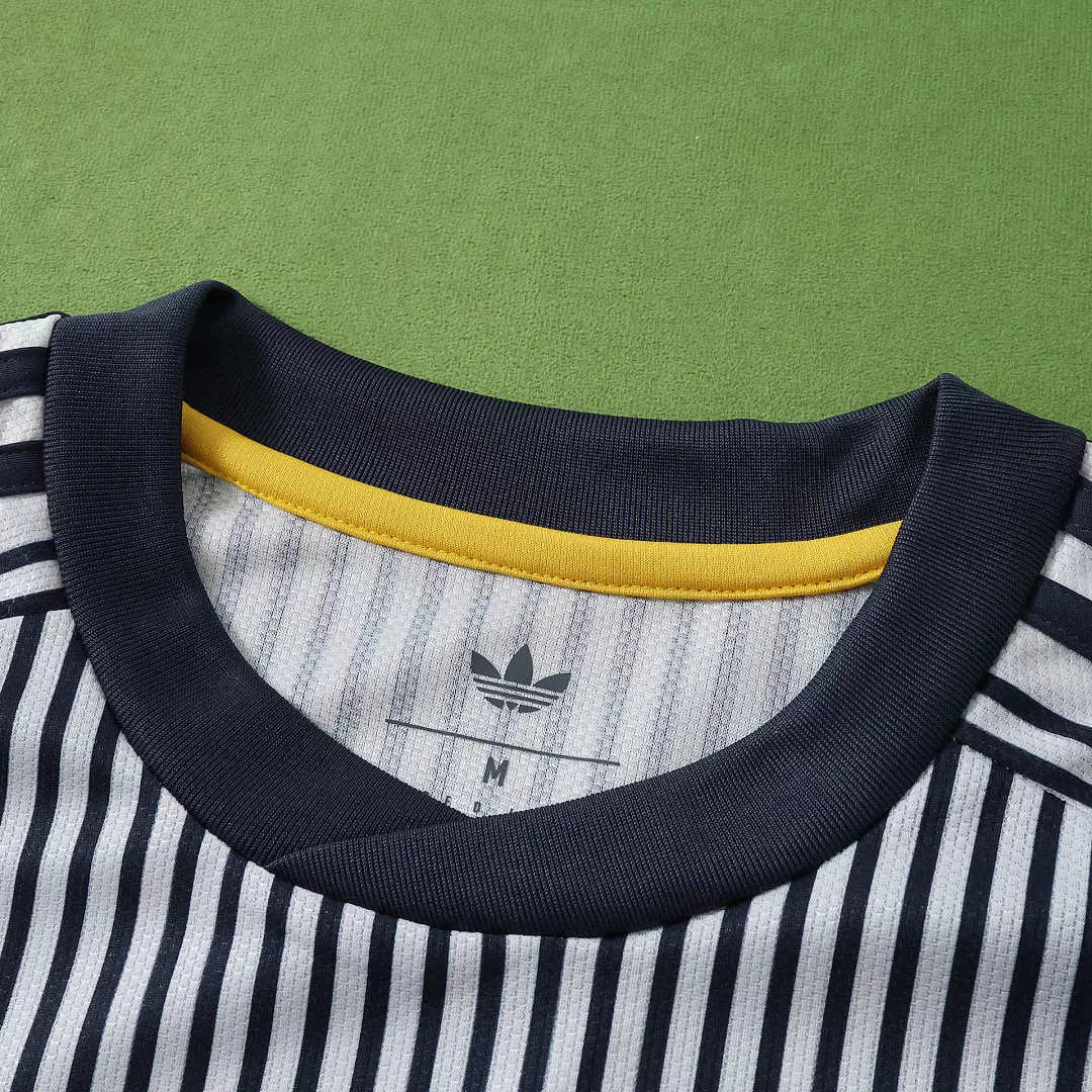 Maglia Boca Juniors Away 26/27 Uomo Bianco e Nero a righe verticali | Maglia da Calcio