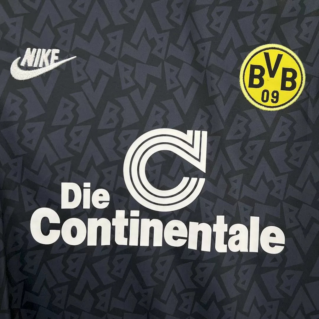 Maglia Borussia Dortmund Away 95/96 Retro Uomo Nero | Maglia da Calcio