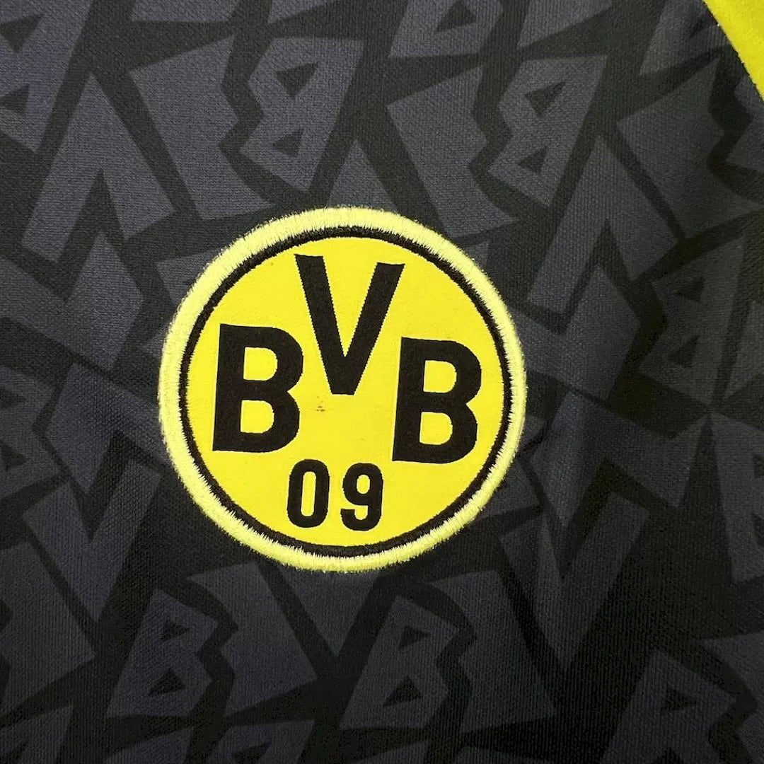 Maglia Borussia Dortmund Away 95/96 Retro Uomo Nero | Maglia da Calcio