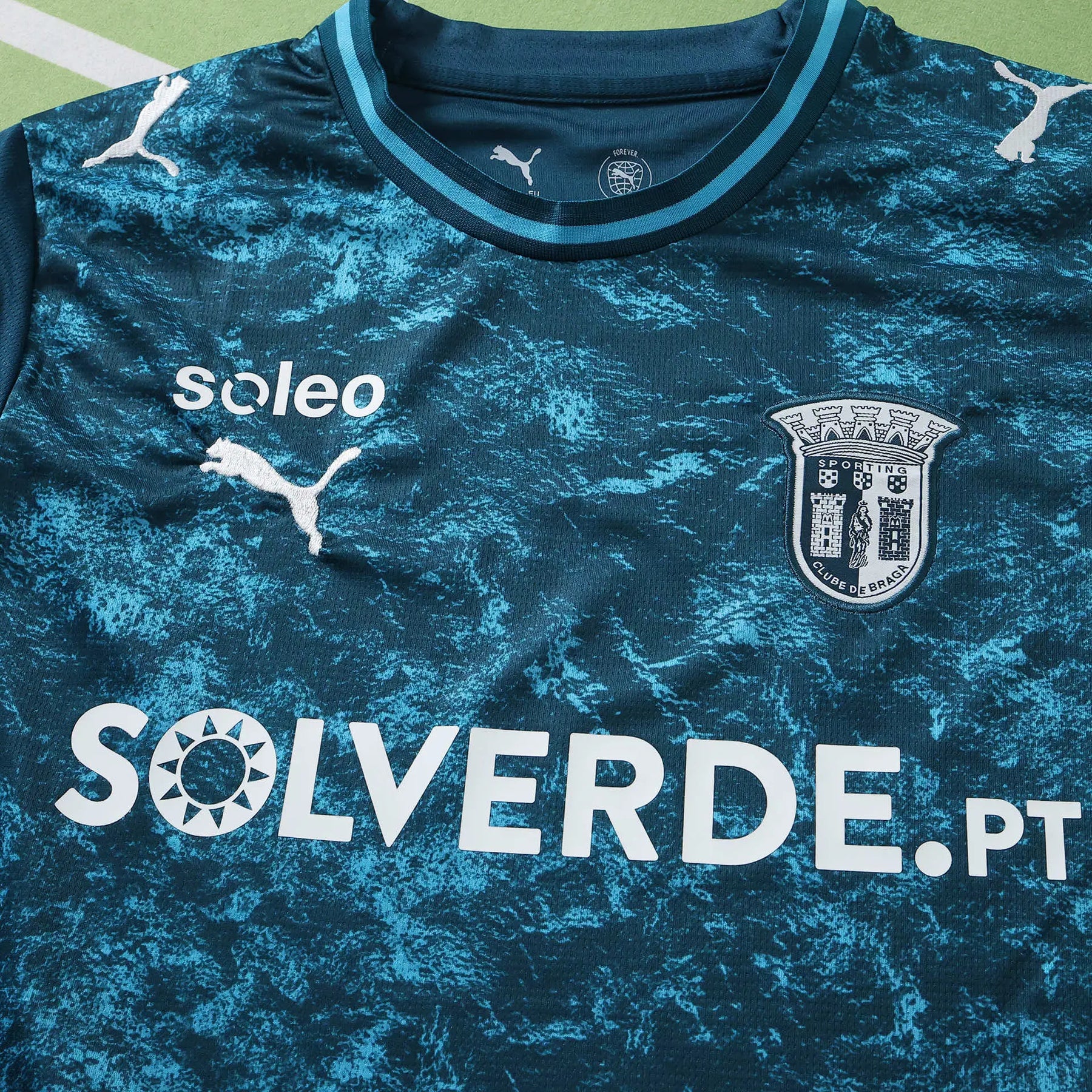 Maglia Braga Third 26/27 Uomo Blu Navy e Azzurro | Maglia da Calcio