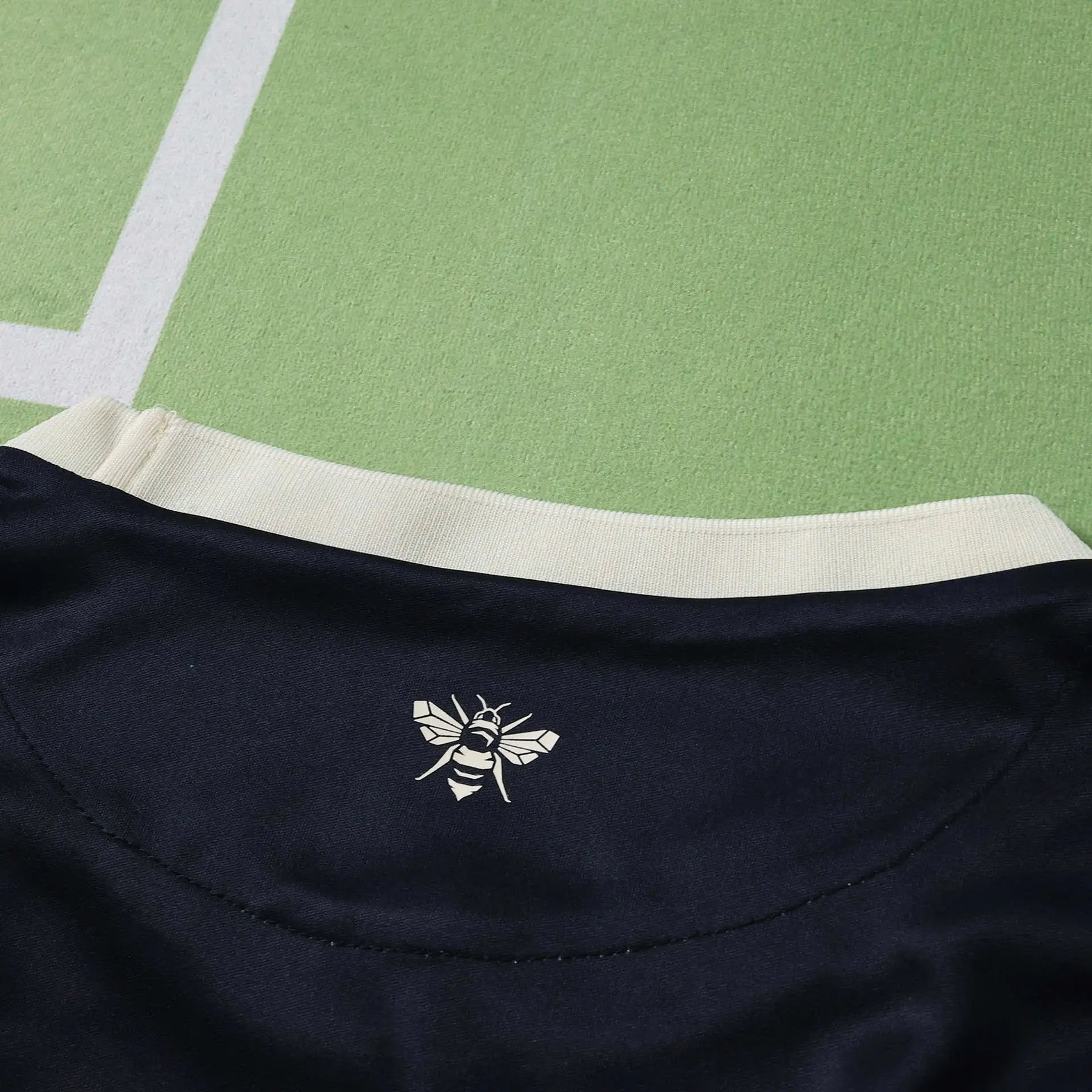 Maglia Brentford Away 26/27 Uomo Nero con righe bianche | Maglia da Calcio