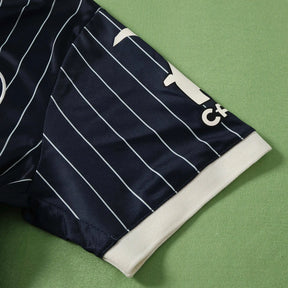 Maglia Brentford Away 26/27 Uomo Nero con righe bianche | Maglia da Calcio