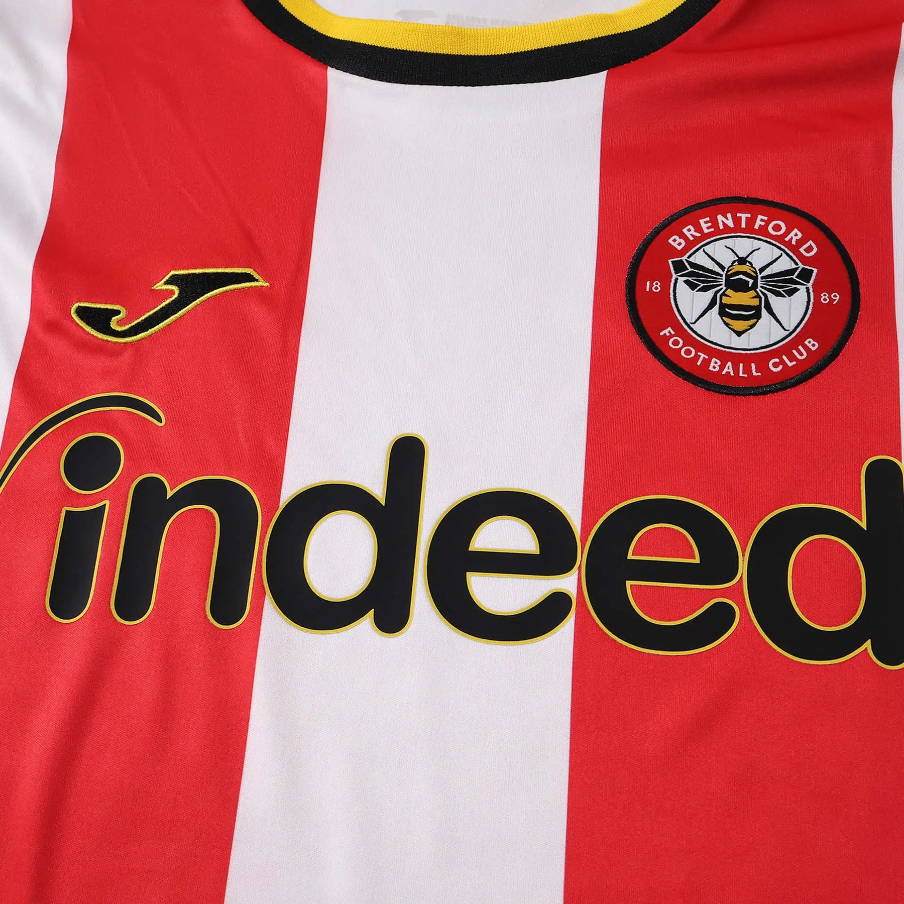 Maglia Brentford Home 26/27 Uomo Rosso e Bianco | Maglia da Calcio