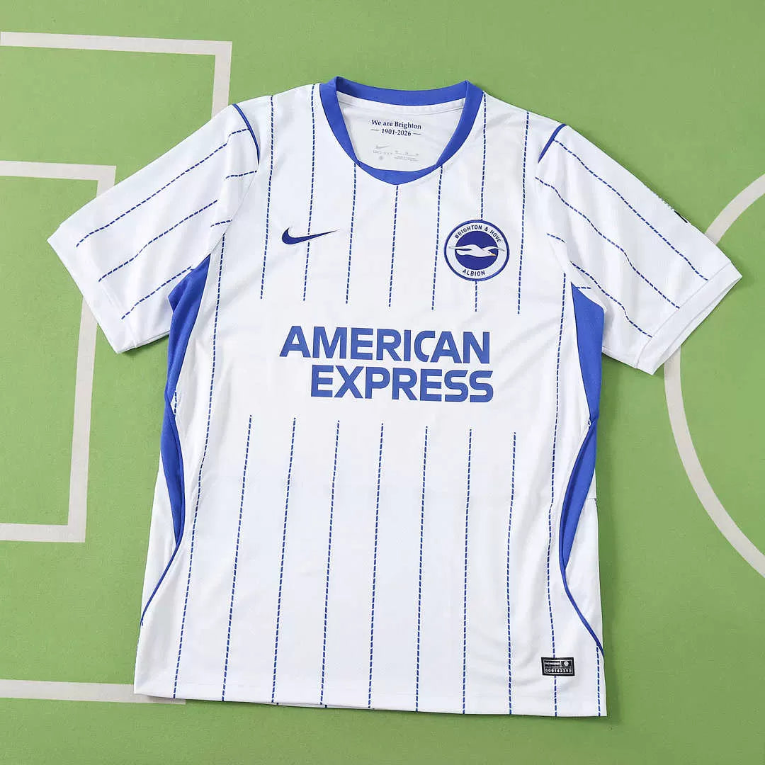 Maglia Brighton Away 26/27 Uomo Bianco | Maglia da Calcio