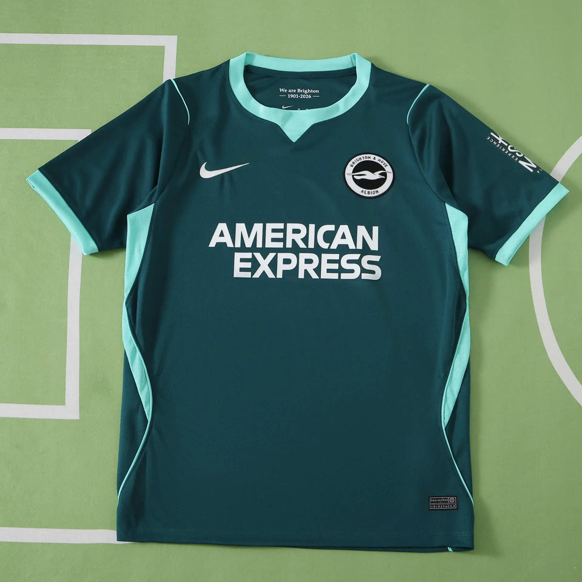 Maglia Brighton Third 26/27 Uomo Verde Petrolio | Maglia da Calcio