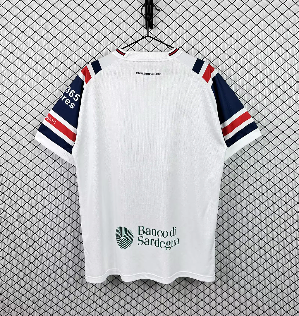 Maglia Cagliari Home 26/27 Uomo Bianco | Maglia da Calcio