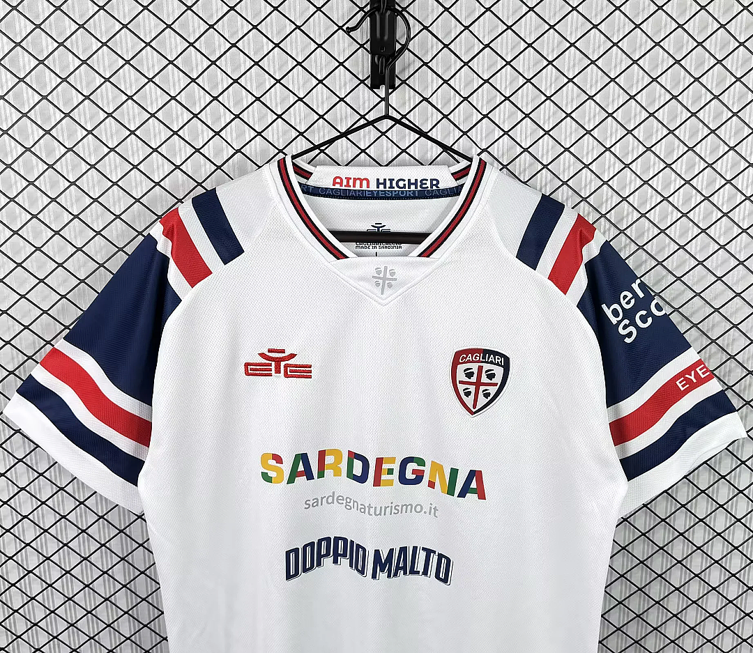 Maglia Cagliari Home 26/27 Uomo Bianco | Maglia da Calcio