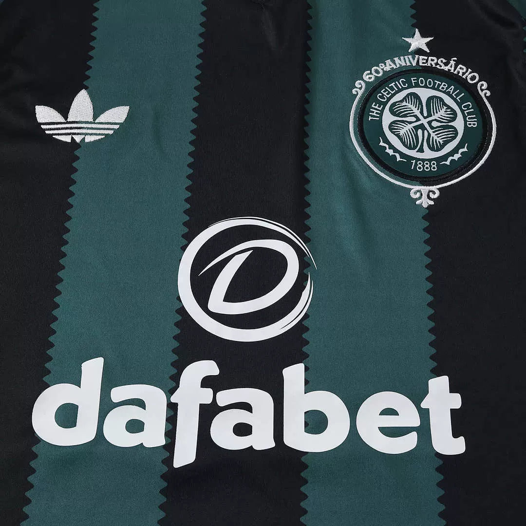Maglia Celtic Away 26/27 Uomo Verde e Nero | Maglia da Calcio