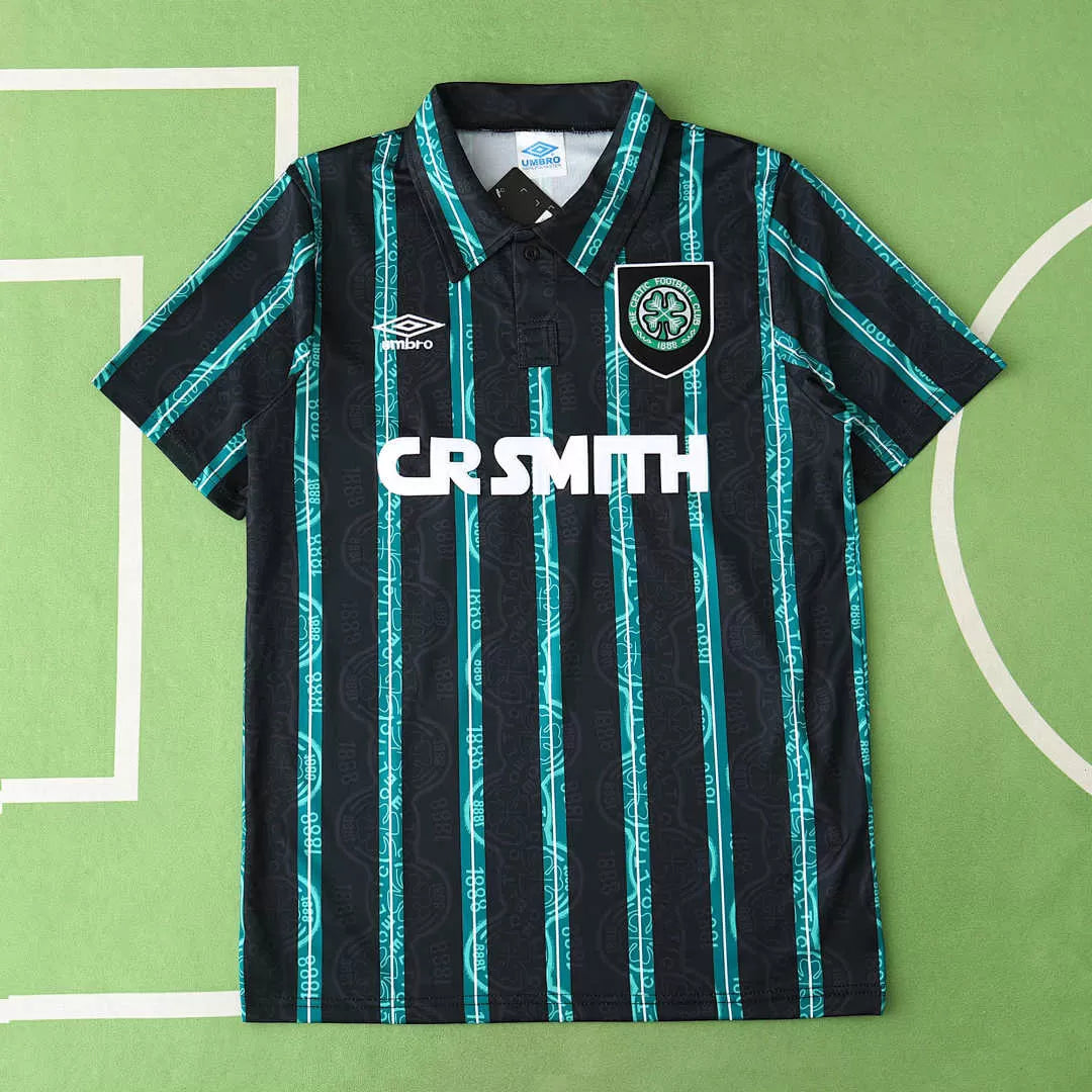 Maglia Celtic Away 92/93 Retro Uomo Nero | Maglia da Calcio