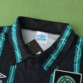 Maglia Celtic Away 92/93 Retro Uomo Nero | Maglia da Calcio