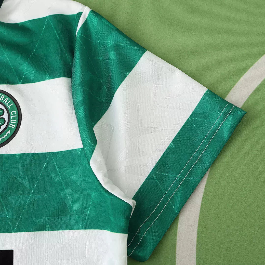 Maglia Celtic Home 89/91 Retro Uomo Verde e Bianco | Maglia da Calcio