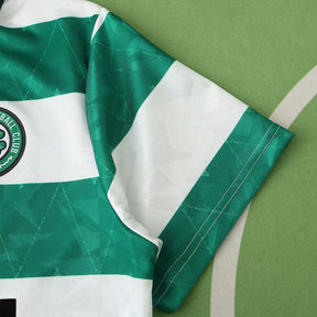 Maglia Celtic Home 89/91 Retro Uomo Verde e Bianco | Maglia da Calcio