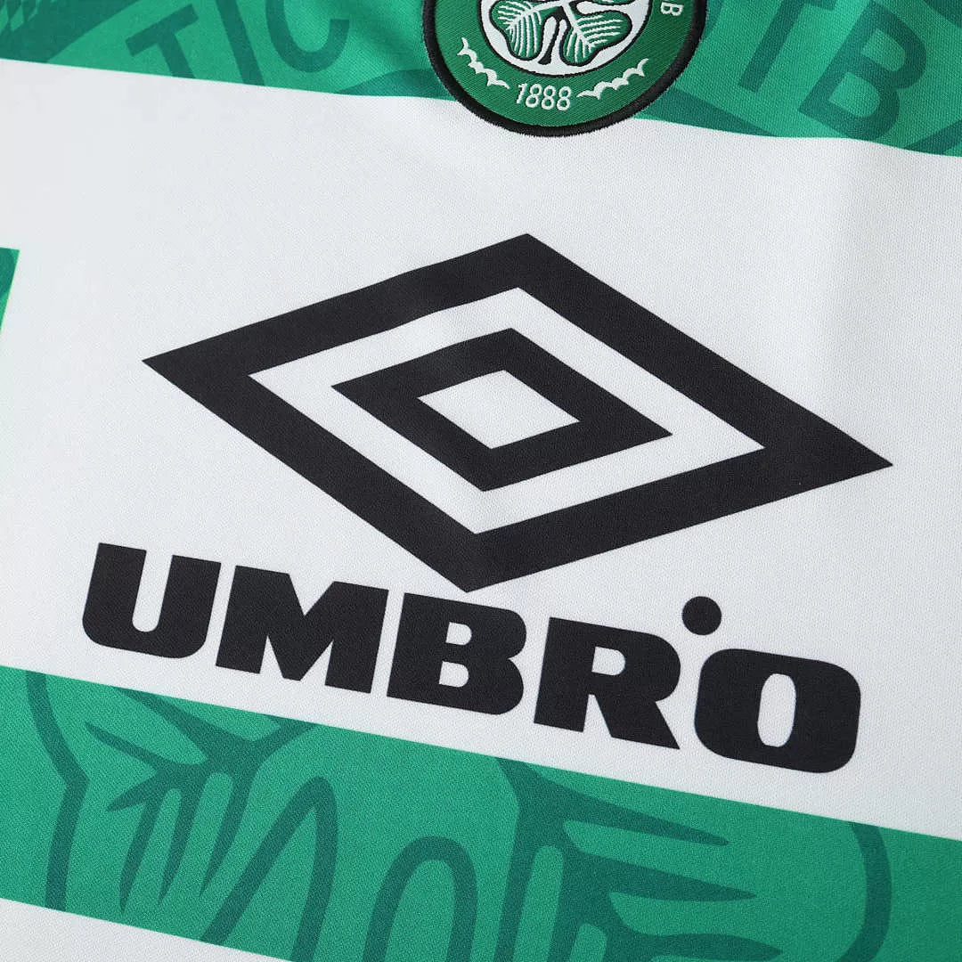 Maglia Celtic Home 97/99 Retro Uomo Verde e Bianco | Maglia da Calcio