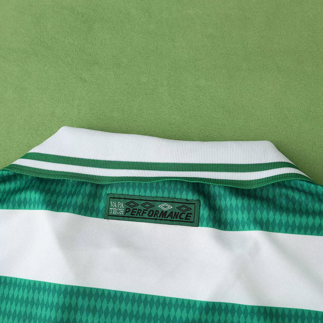 Maglia Celtic Home 97/99 Retro Uomo Verde e Bianco | Maglia da Calcio