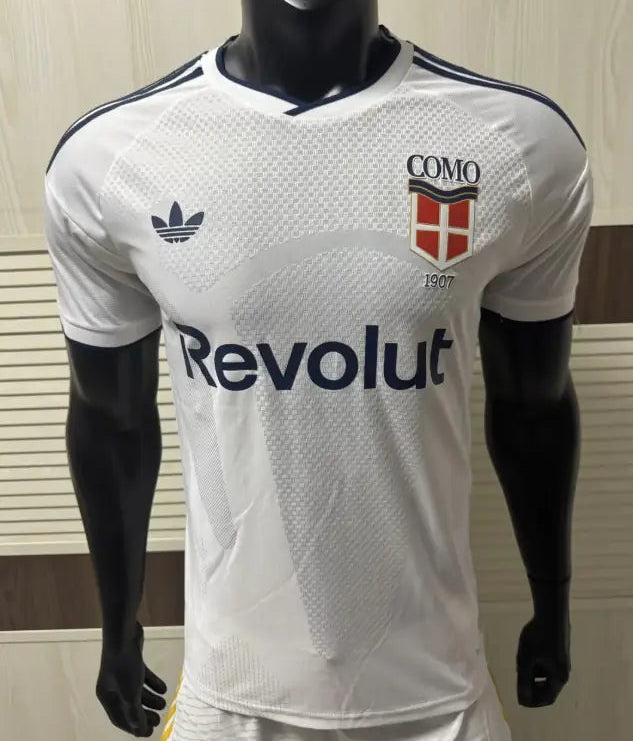 Maglia Como Away 26/27 Player Uomo Bianco | Maglia da Calcio