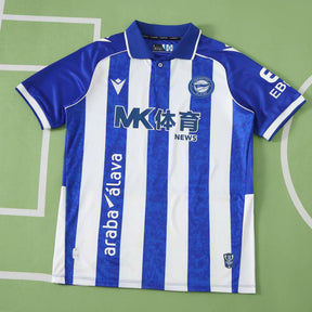Maglia Deportivo Alavés Home 26/27 Uomo Blu e Bianco | Maglia da Calcio