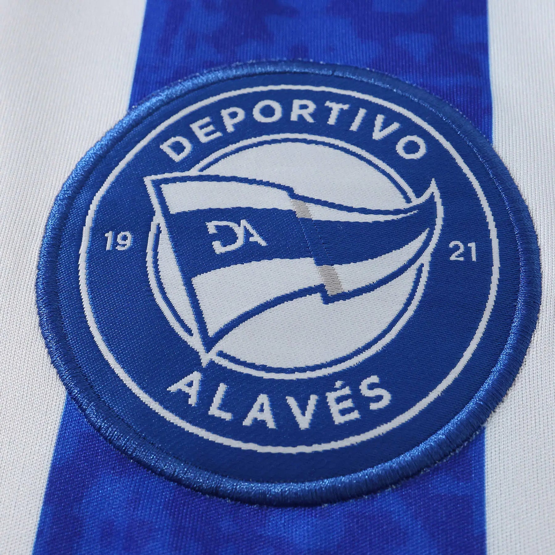 Maglia Deportivo Alavés Home 26/27 Uomo Blu e Bianco | Maglia da Calcio