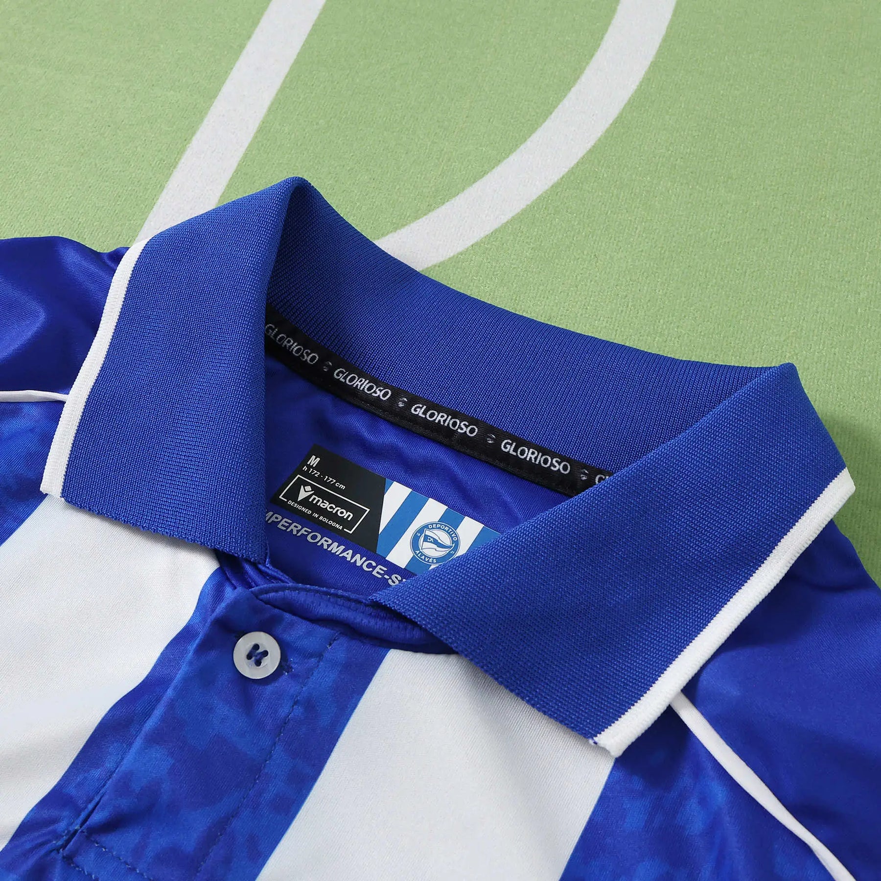 Maglia Deportivo Alavés Home 26/27 Uomo Blu e Bianco | Maglia da Calcio