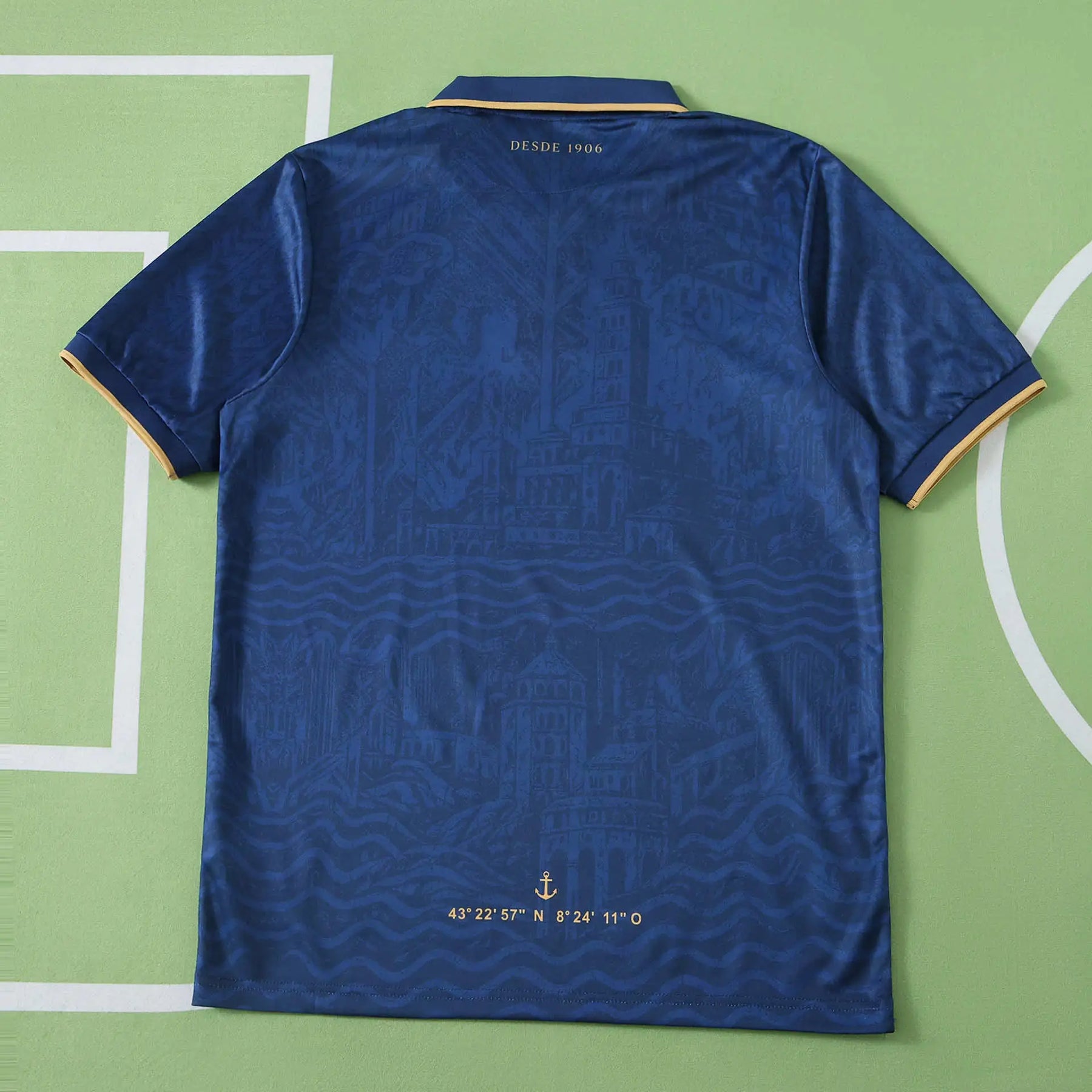 Maglia Deportivo La Coruña Street Style 26/27 Uomo Blu Navy | Maglia da Calcio