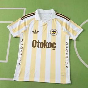 Maglia Fenerbahçe Away 26/27 Uomo Bianco e Giallo | Maglia da Calcio