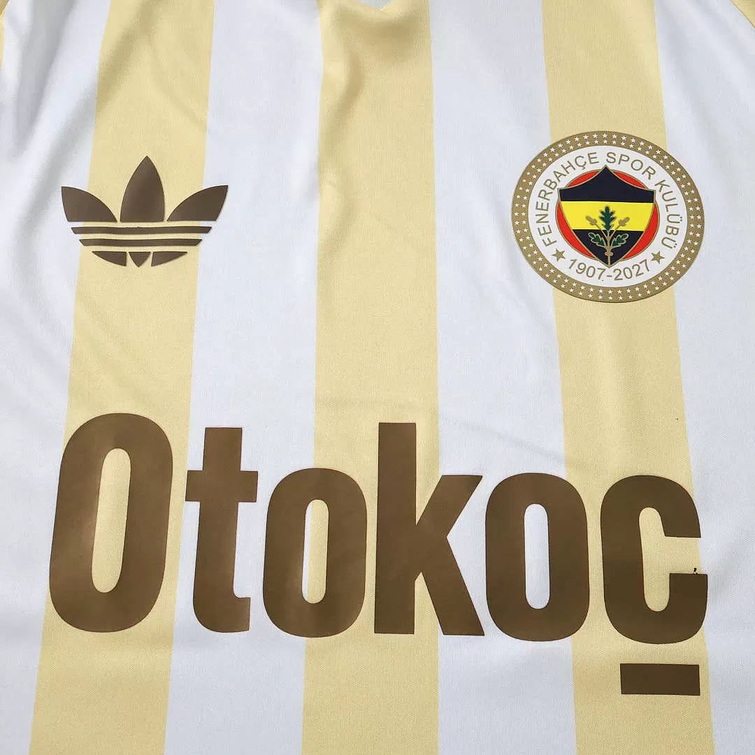 Maglia Fenerbahçe Away 26/27 Uomo Bianco e Giallo | Maglia da Calcio
