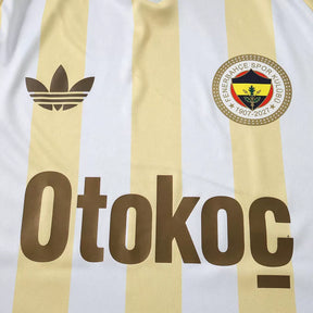 Maglia Fenerbahçe Away 26/27 Uomo Bianco e Giallo | Maglia da Calcio