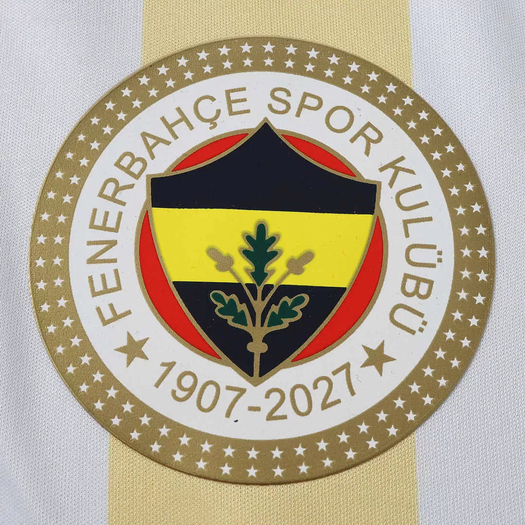 Maglia Fenerbahçe Away 26/27 Uomo Bianco e Giallo | Maglia da Calcio